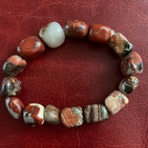 Jasper Stretch Bracelet